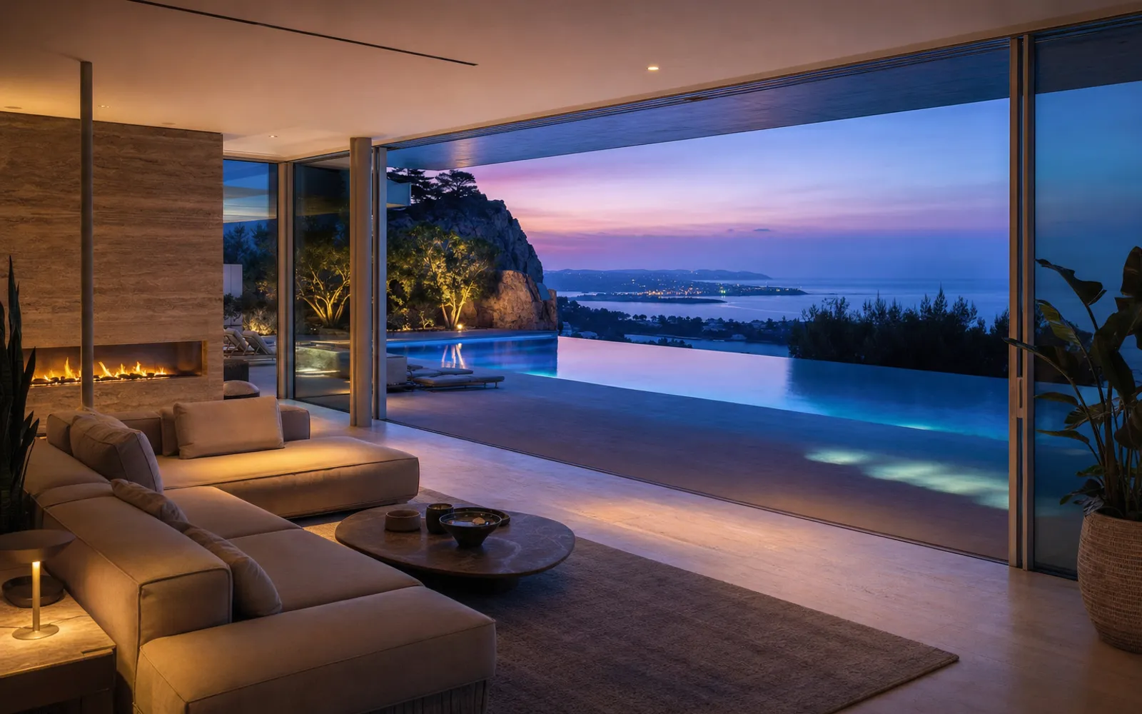 Concepto de web para inmobiliaria